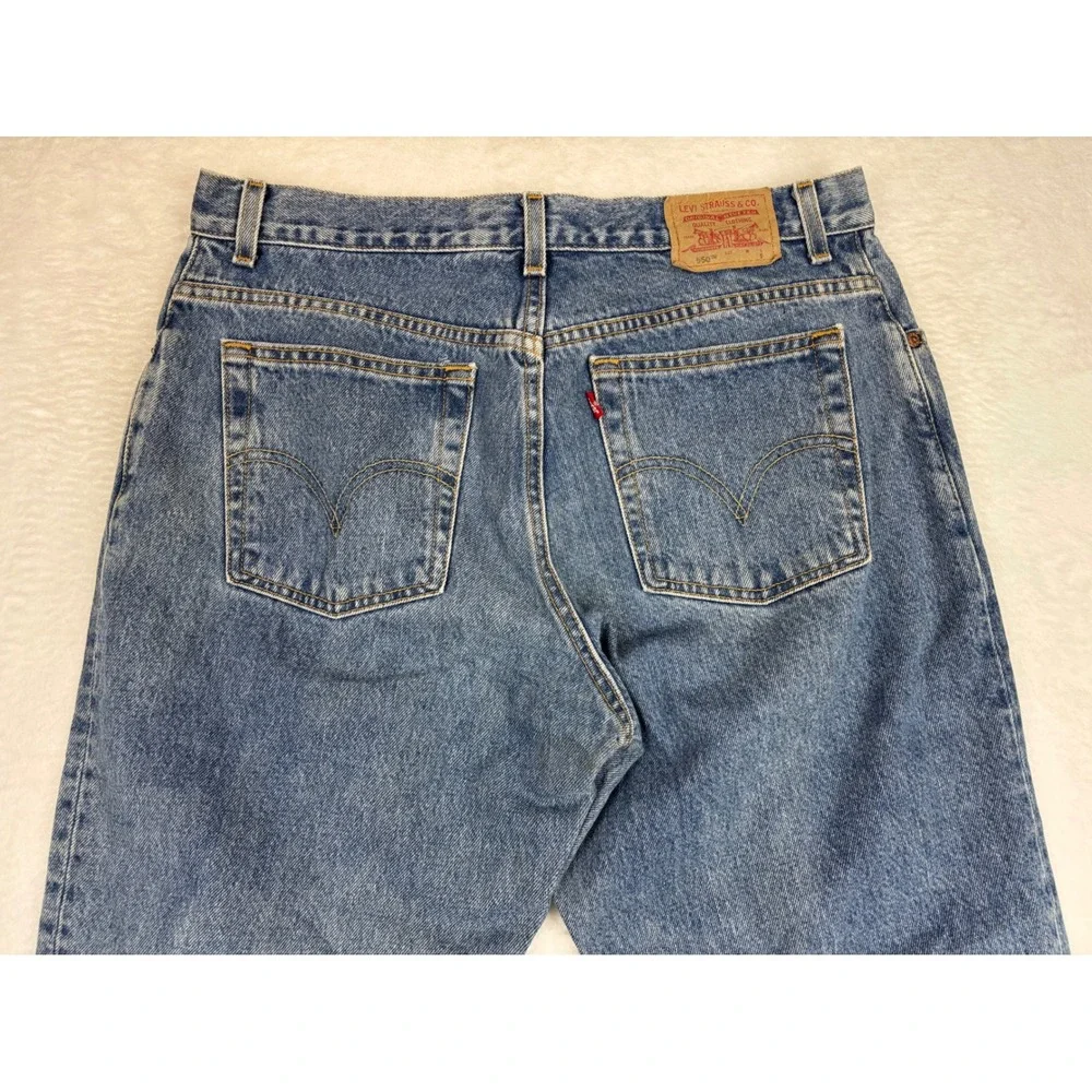 Levi's 550 Men's 32x28 Vintage **Tag Verified w/pics** jeans Blue Denim